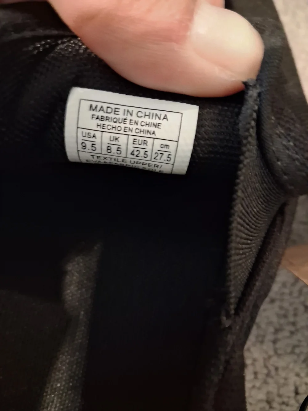 Quiksilver Black Slip-On Canvas Shoes